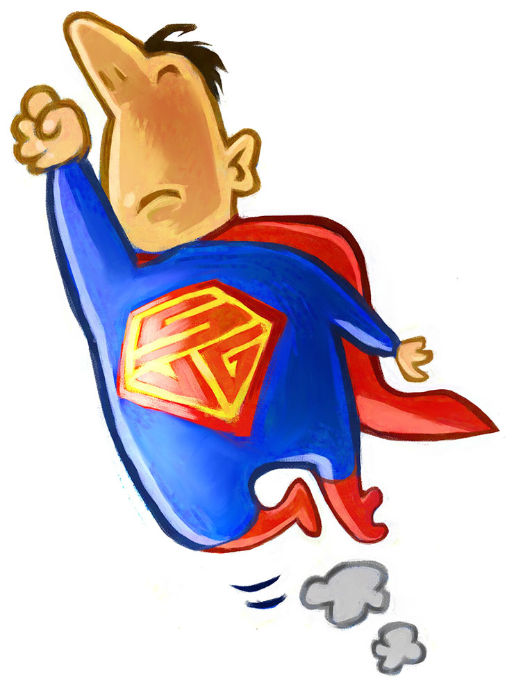 SVG Superman